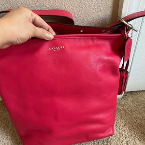 Coach large bucket bag